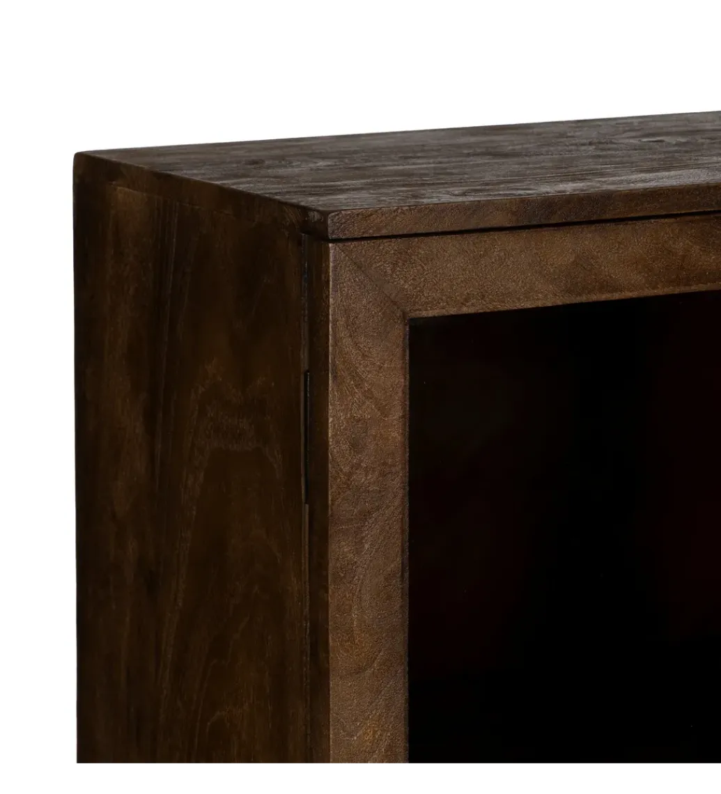 Witryna KOST 140 cm drewno mango brązowy*Zona-Design Outlet