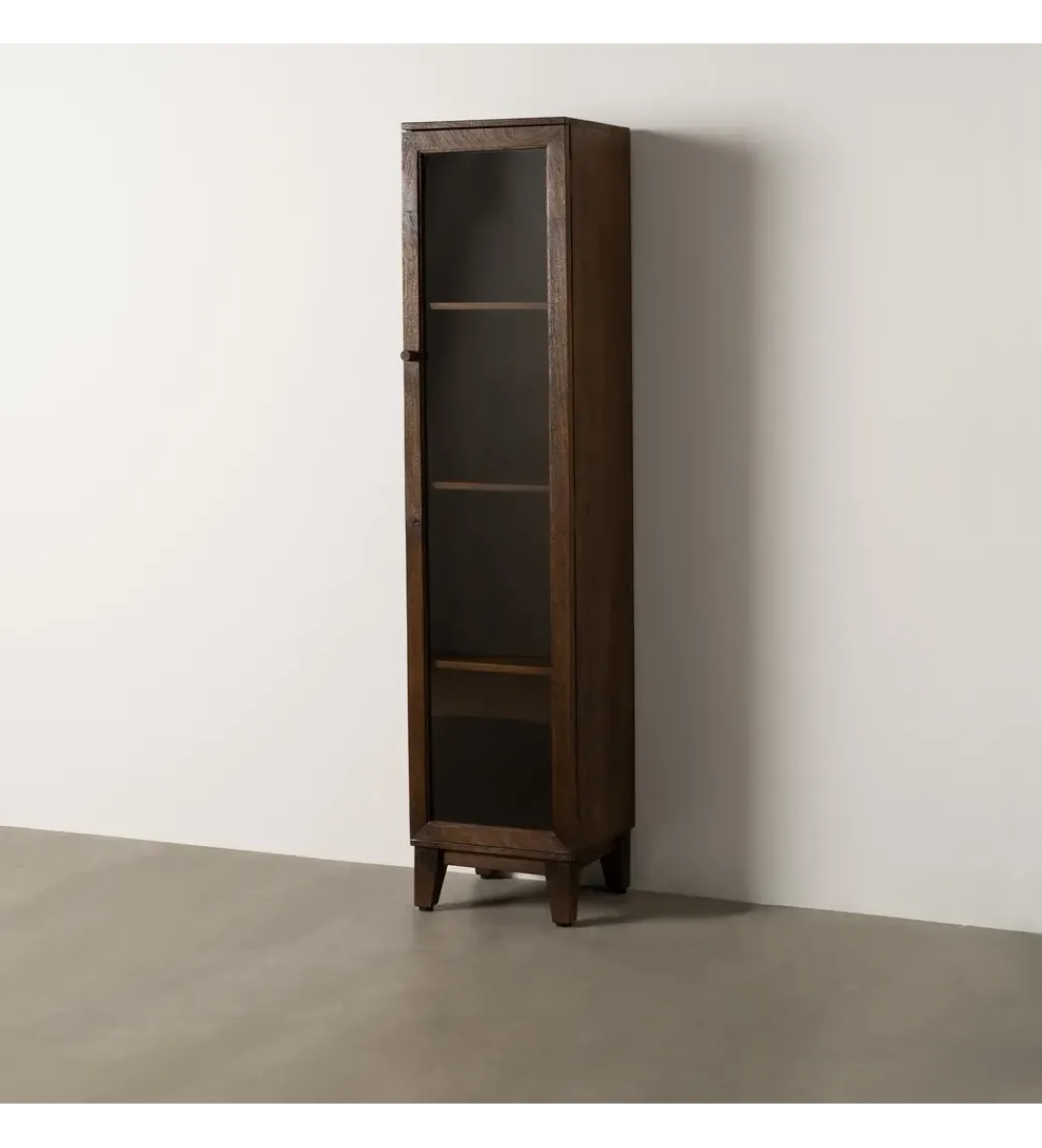 Witryna KOST 180 cm drewno mango brązowy*Zona-Design Outlet
