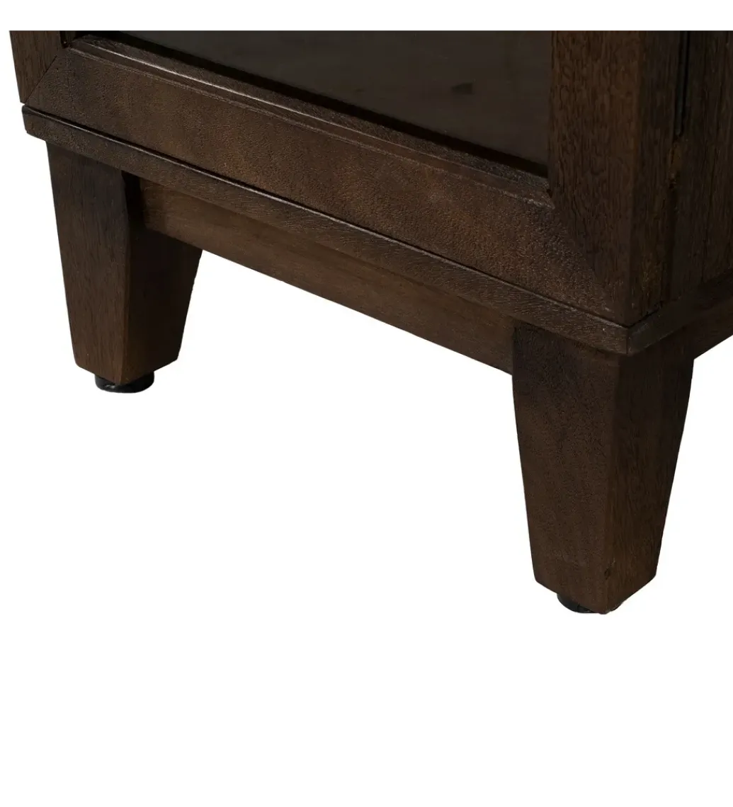 Witryna KOST 180 cm drewno mango brązowy*Zona-Design Outlet