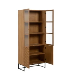 Witryna MARGINI 198 cm naturalna*Zona-Design