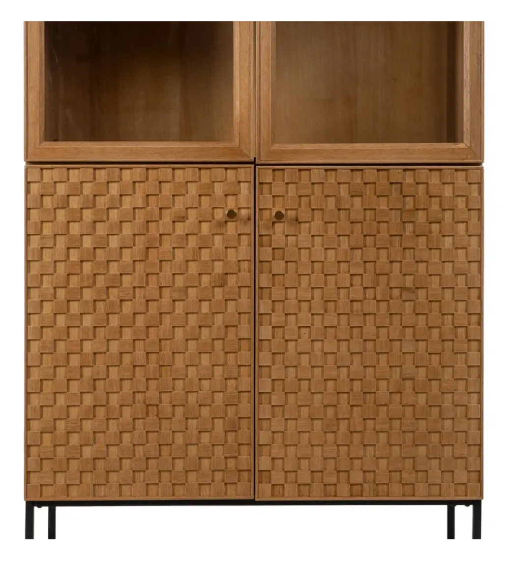 Witryna MARGINI 198 cm naturalna*Zona-Design