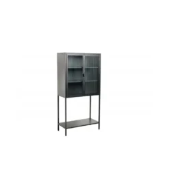 Witryna OLIMPIA 75 cm czarna*Invicta Interior Best