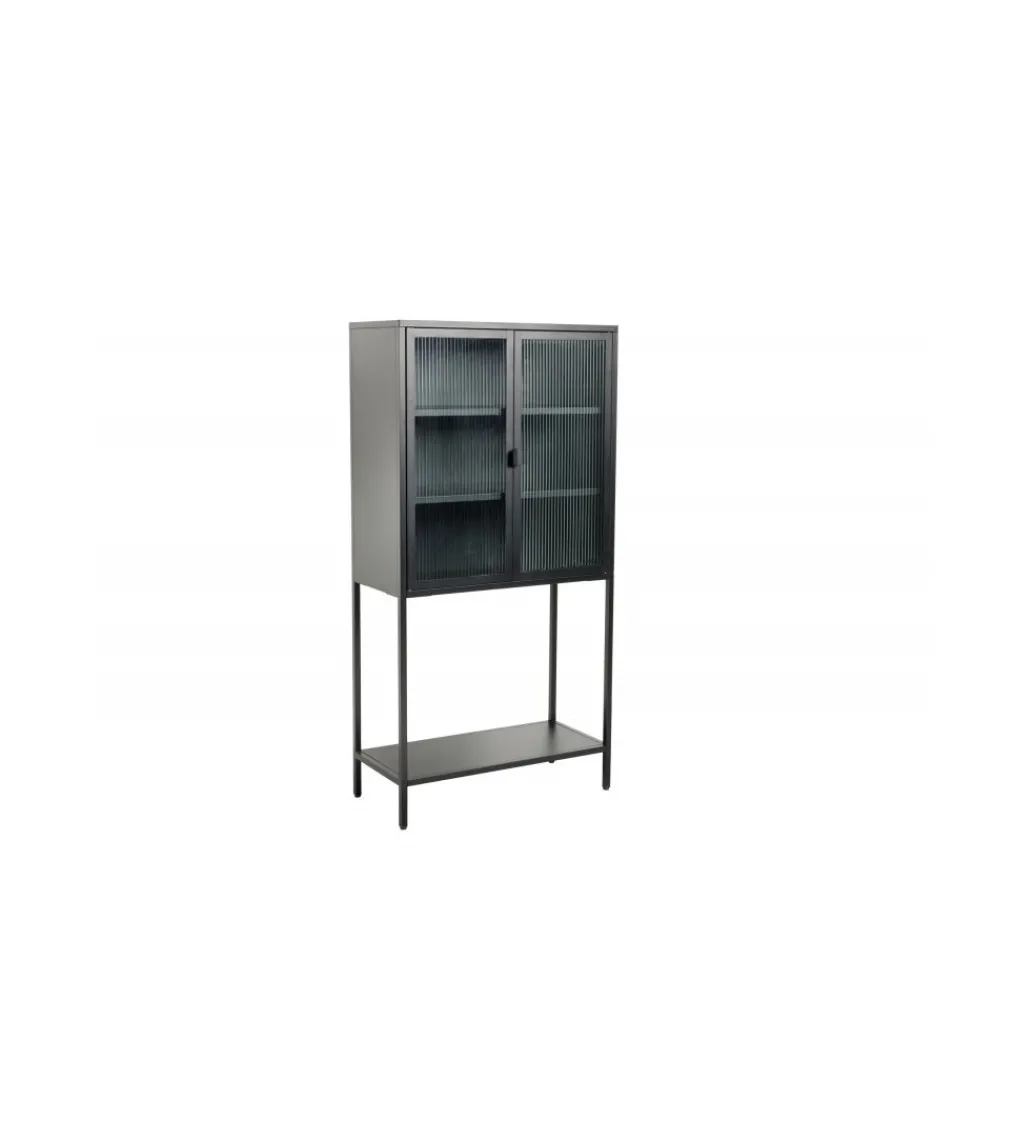 Witryna OLIMPIA 75 cm czarna*Invicta Interior Best