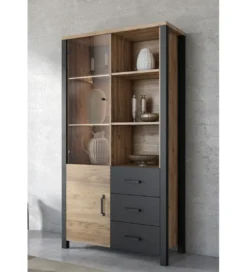 Witryna OLIN WM 101 cm w optyce świerku Appenzeller*Helvetia Sale