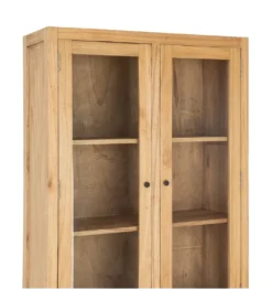 Witryna OMENTA 180 cm drewno mindi naturalna*Zona-Design Discount