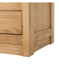 Witryna OMENTA 180 cm drewno mindi naturalna*Zona-Design Discount