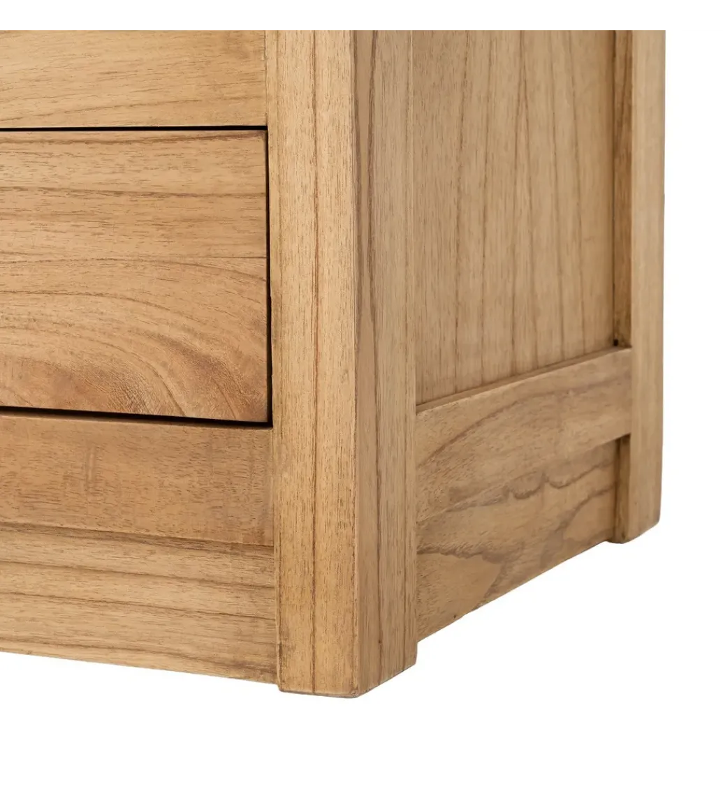 Witryna OMENTA 180 cm drewno mindi naturalna*Zona-Design Discount
