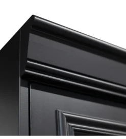 Witryna ORGANIZE 215 cm drewno sosna czarny mat*WOOOD Online