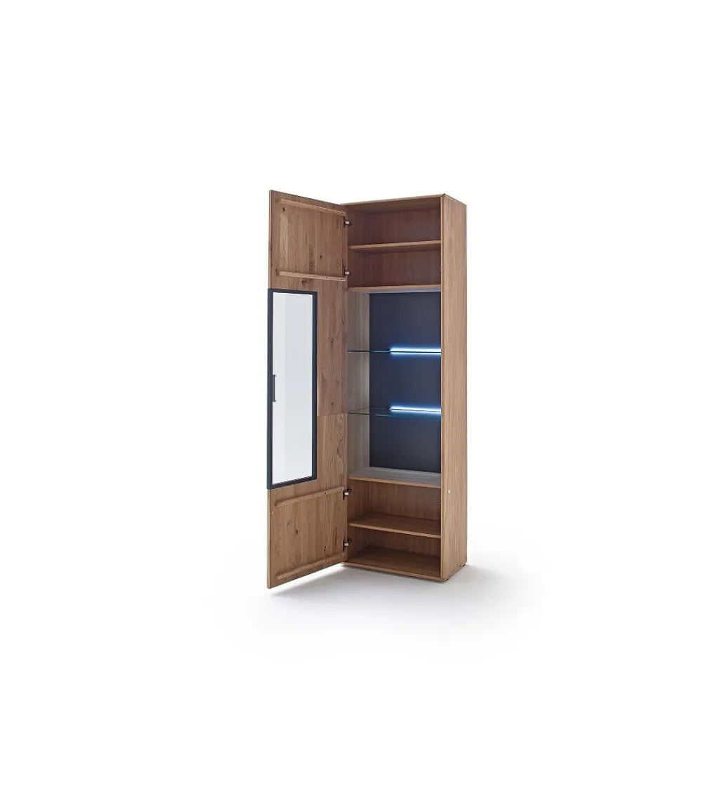 Witryna PORTLAND 64 cm lewostronna dębowa*MCA Outlet