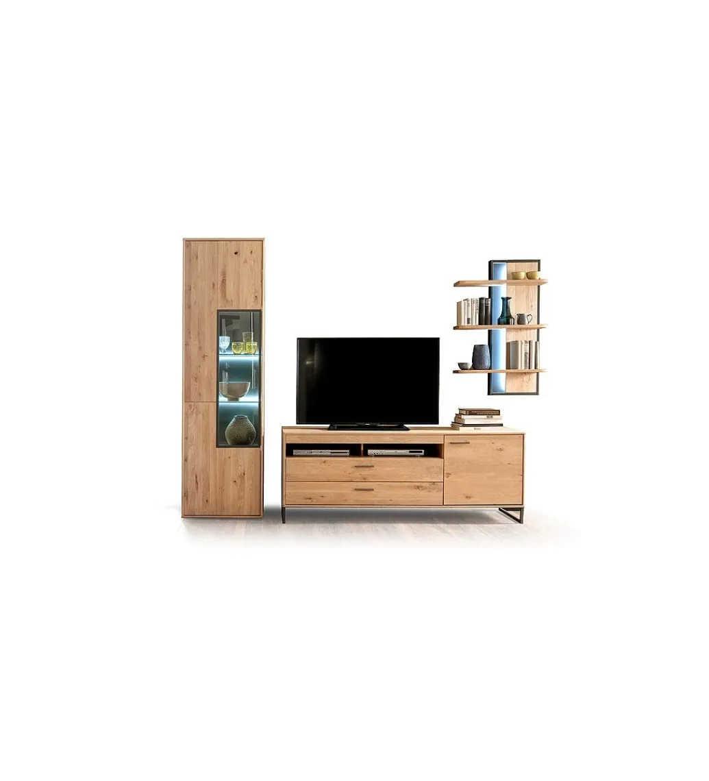 Witryna PORTLAND 64 cm lewostronna dębowa*MCA Outlet
