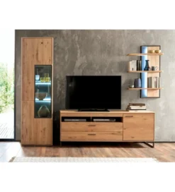 Witryna PORTLAND 64 cm lewostronna dębowa*MCA Outlet