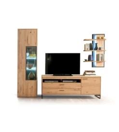Witryna PORTLAND 64 cm lewostronna dębowa*MCA Outlet