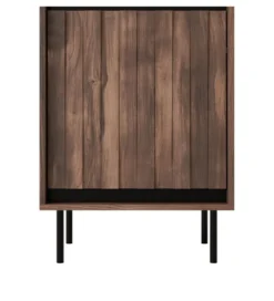 Witryna SWING 53 cm w optyce orzecha*Halmar Outlet