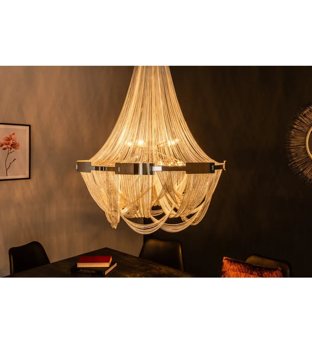 Żyrandol Royal 70 cm srebrny*Invicta Interior Discount