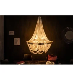 Żyrandol Royal 70 cm srebrny*Invicta Interior Discount