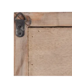 Zegar DOKAPO 60 cm drewno jodłowe*Zona-Design