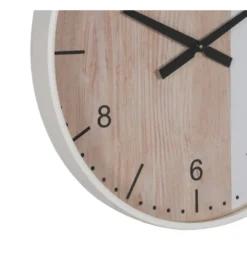Zegar KUMINA 60 cm naturalny biały*Zona-Design Discount