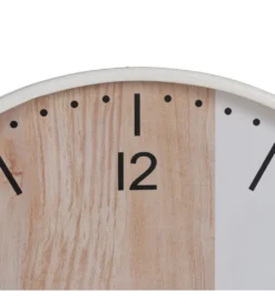 Zegar KUMINA 60 cm naturalny biały*Zona-Design Discount