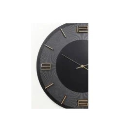 Zegar Leonardo 49 cm czarny*KDesign