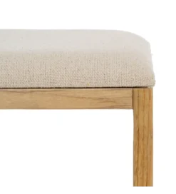 Zestaw 2 ławek BELLAMONTE 115 cm 106 cm drewno teak*Zona-Design Sale