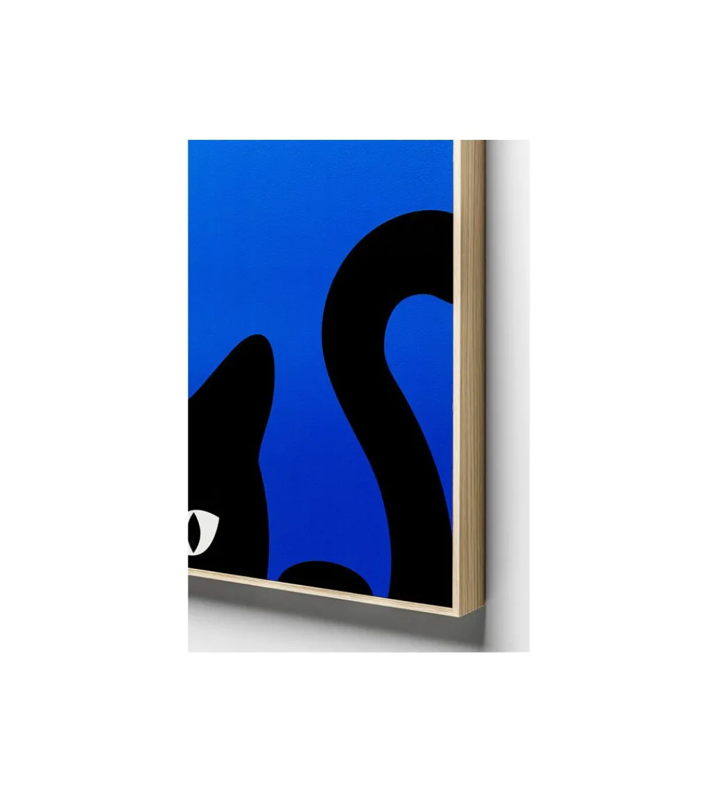 Zestaw 2 obrazów CIAO GATTO 60 x 40 cm*KDesign Online