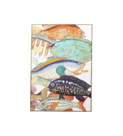 Zestaw 2 obrazów TOUCHED FISH MEETING*KDesign Discount