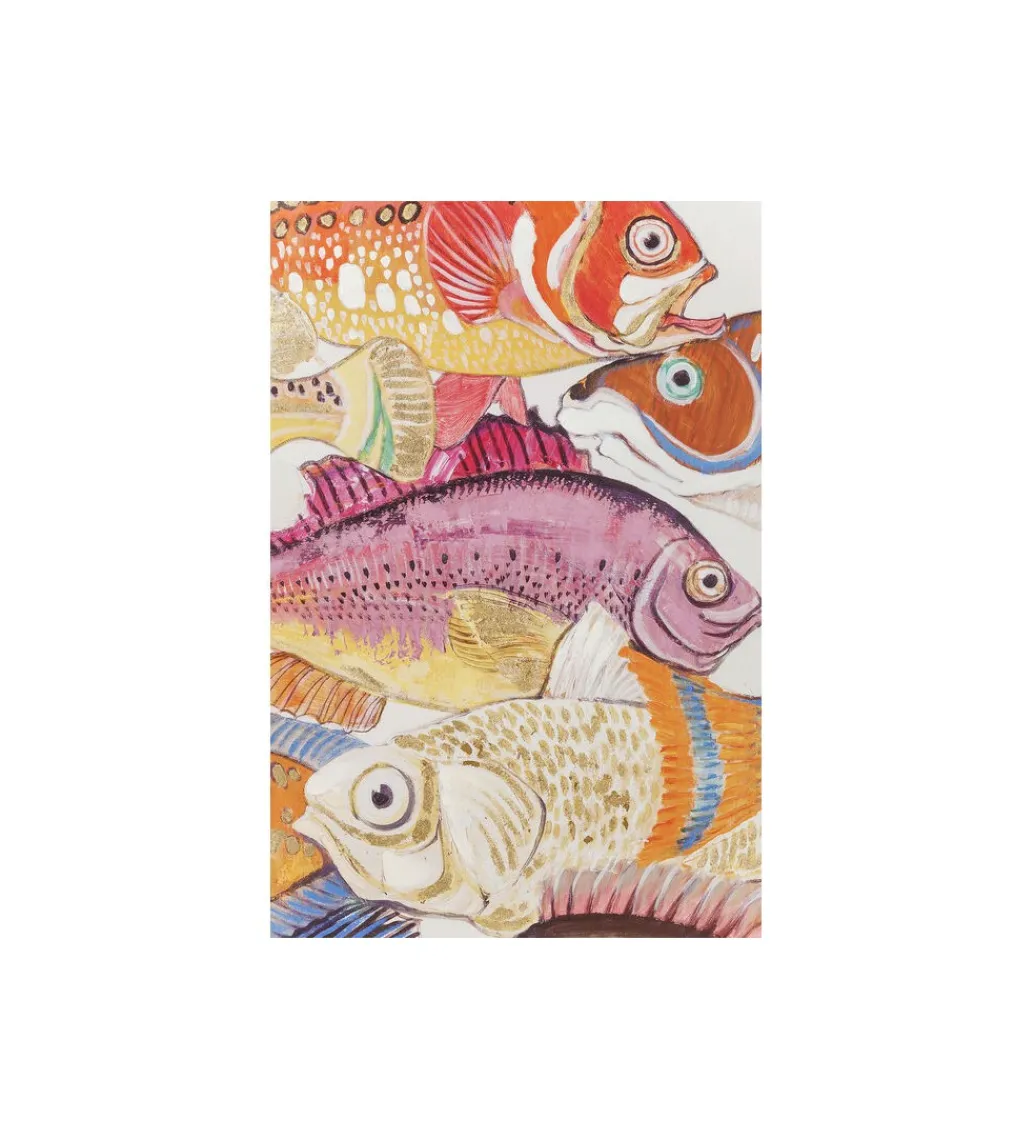 Zestaw 2 obrazów TOUCHED FISH MEETING*KDesign Discount