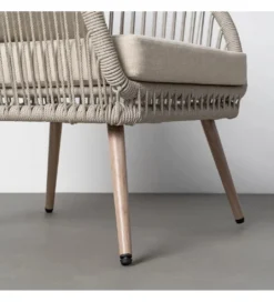 Zestaw ogrodowy DUNA sofa 153 cm dwa fotele 74 cm stolik 66 cm*Zona-Design Online