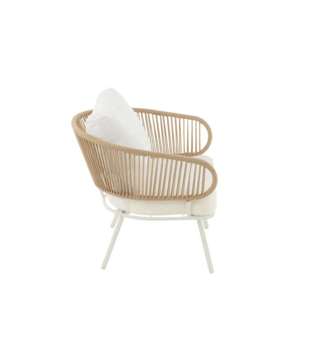 Zestaw ogrodowy JOALEN 2 krzesła i sofa*J-Line Discount