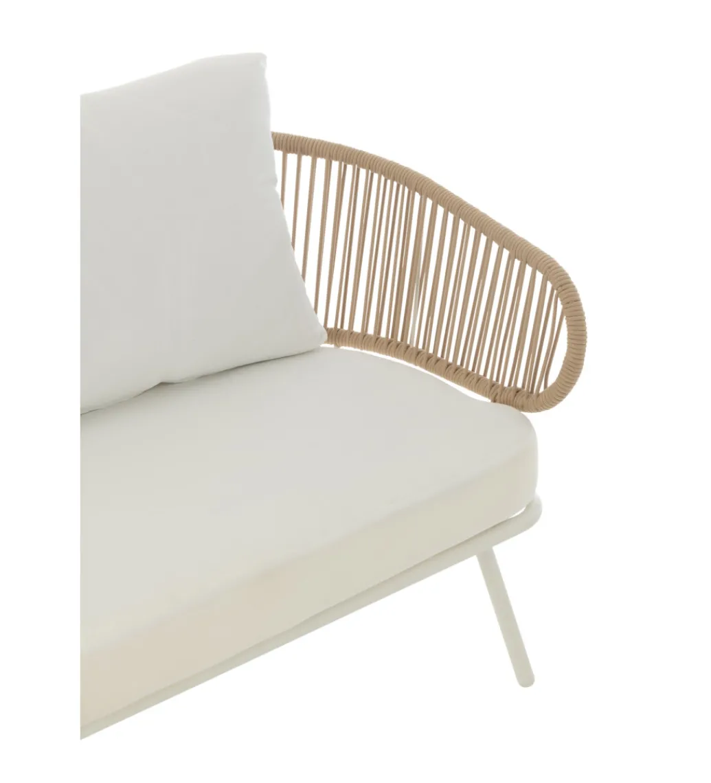 Zestaw ogrodowy JOALEN 2 krzesła i sofa*J-Line Discount