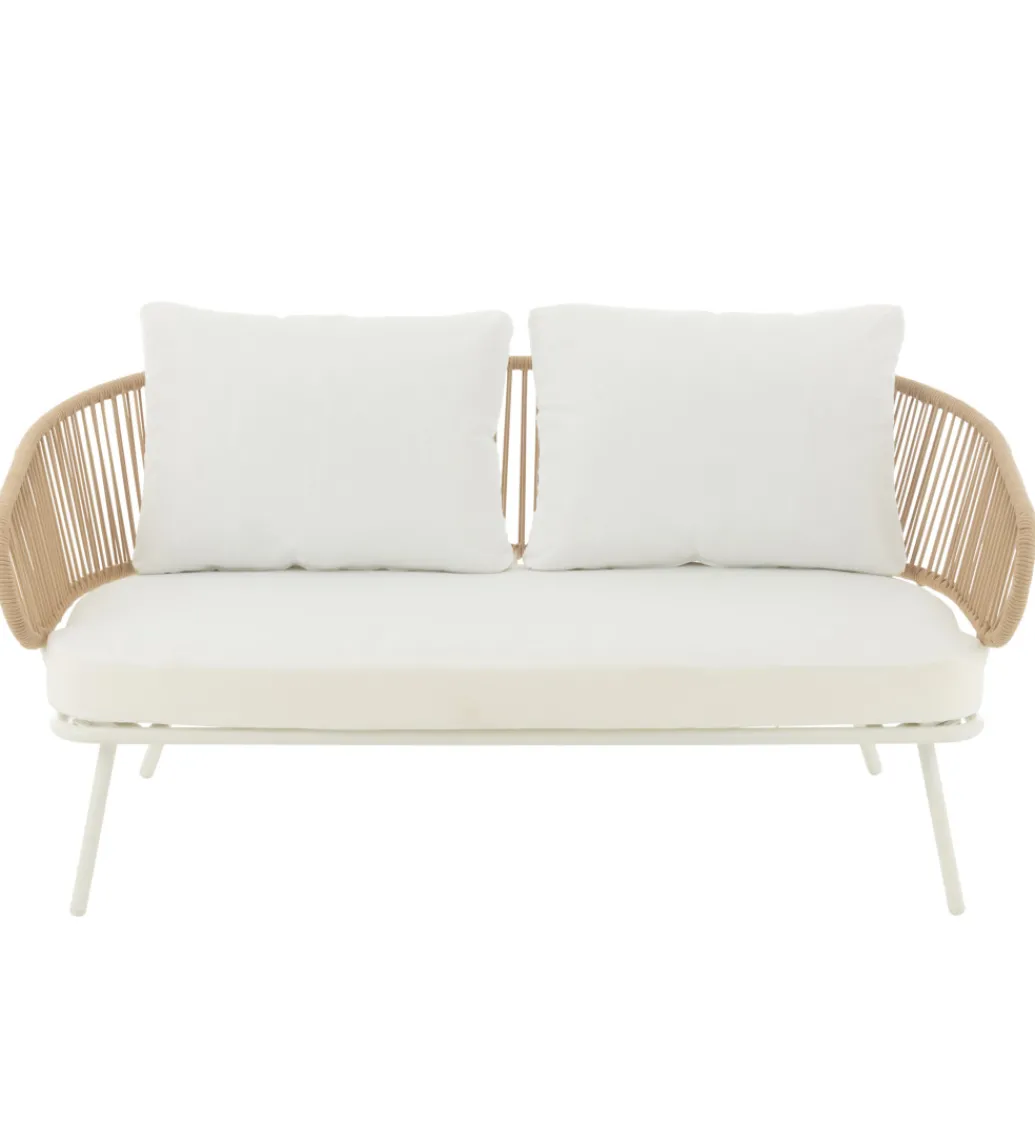 Zestaw ogrodowy JOALEN 2 krzesła i sofa*J-Line Discount