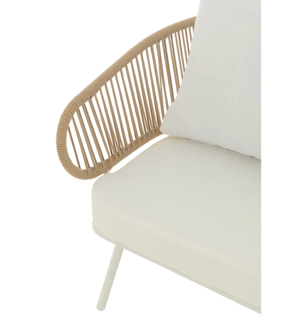 Zestaw ogrodowy JOALEN 2 krzesła i sofa*J-Line Discount