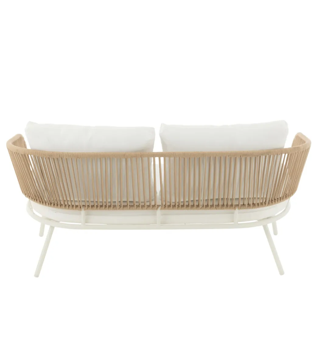 Zestaw ogrodowy JOALEN 2 krzesła i sofa*J-Line Discount