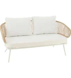 Zestaw ogrodowy JOALEN 2 krzesła i sofa*J-Line Discount