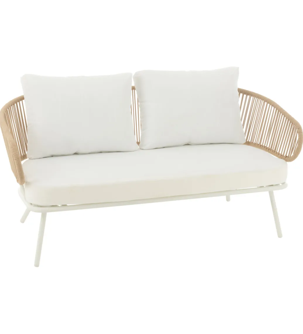 Zestaw ogrodowy JOALEN 2 krzesła i sofa*J-Line Discount