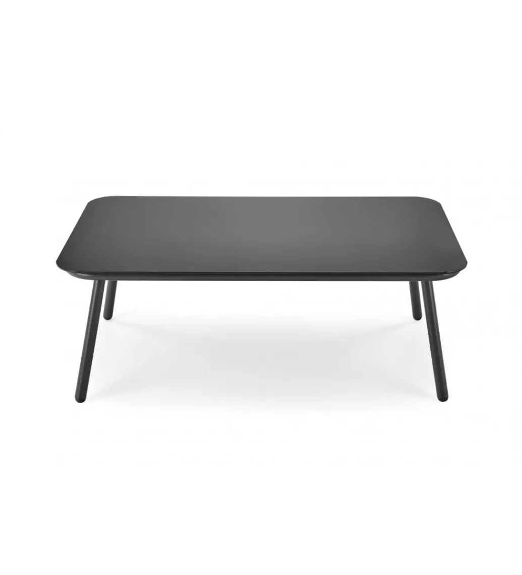 Zestaw ogrodowy ROCCA ciemnoszary - sofa + 2 x fotel + ława*Halmar Clearance