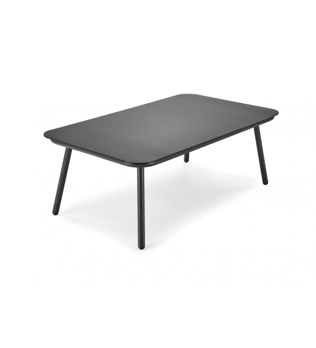Zestaw ogrodowy ROCCA ciemnoszary - sofa + 2 x fotel + ława*Halmar Clearance
