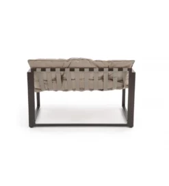 Zestaw ogrodowy SHARK brązowy - sofa + 2 x fotel + ława*Halmar Hot