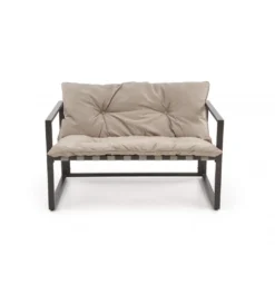 Zestaw ogrodowy SHARK brązowy - sofa + 2 x fotel + ława*Halmar Hot