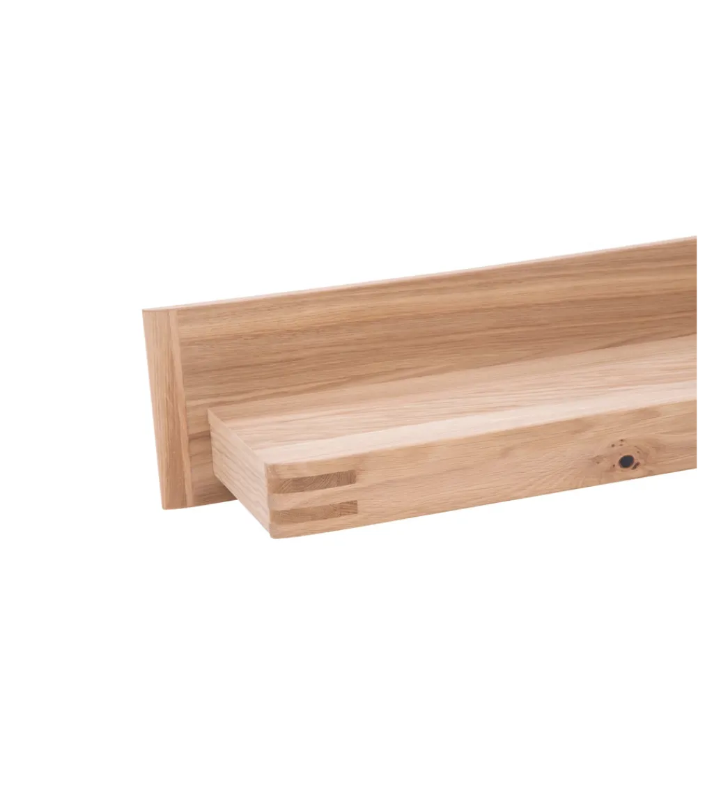 Zestaw 2 półki wiszące SALVADOR 90 cm w optyce dębu naturalny*MCA Online