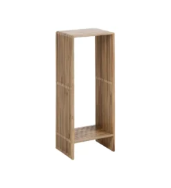Zestaw 2 regałów BELLAMONTE drewno teak 86 cm 68 cm*Zona-Design Clearance