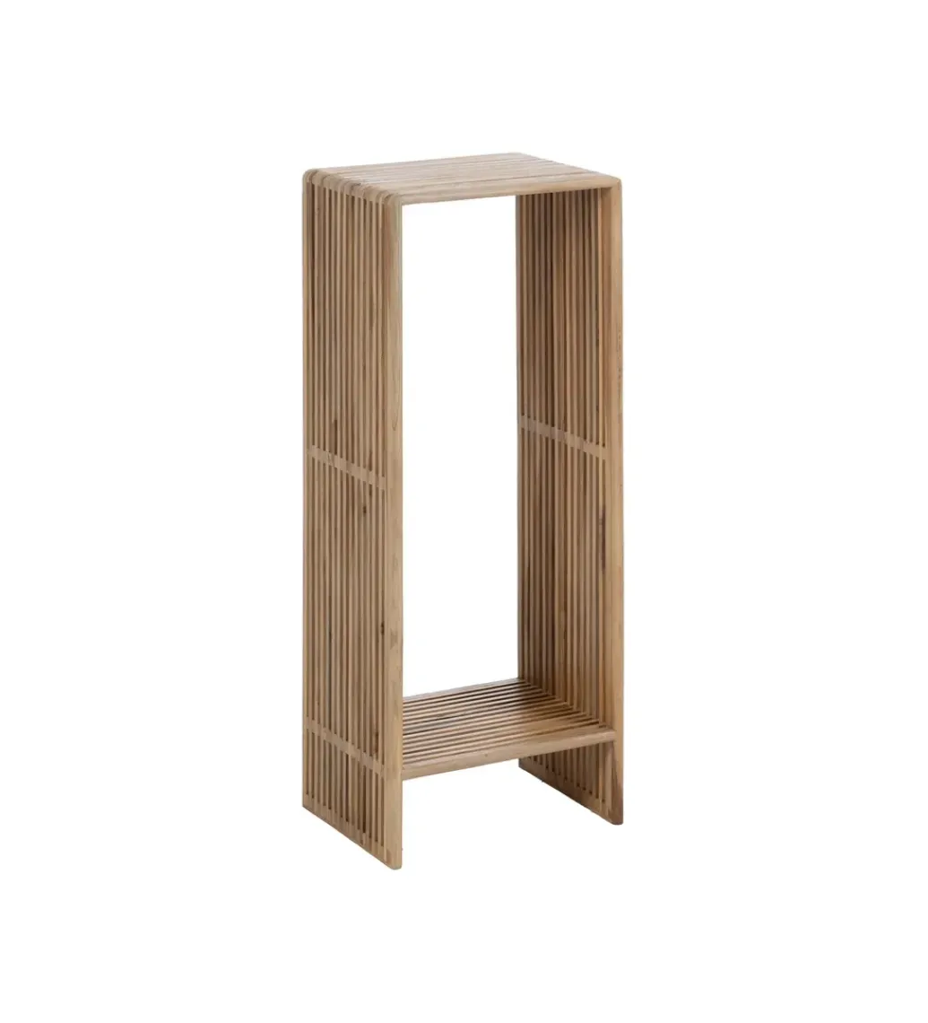 Zestaw 2 regałów BELLAMONTE drewno teak 86 cm 68 cm*Zona-Design Clearance