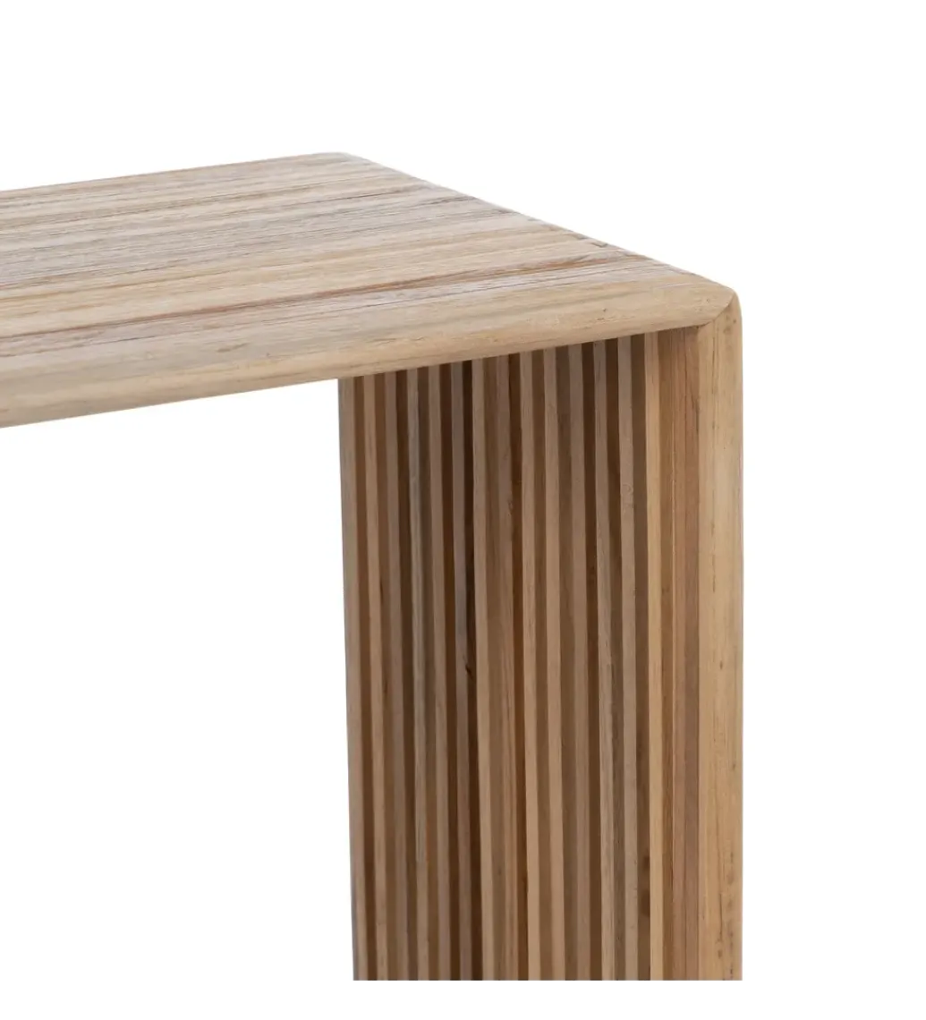 Zestaw 2 regałów BELLAMONTE drewno teak 86 cm 68 cm*Zona-Design Clearance