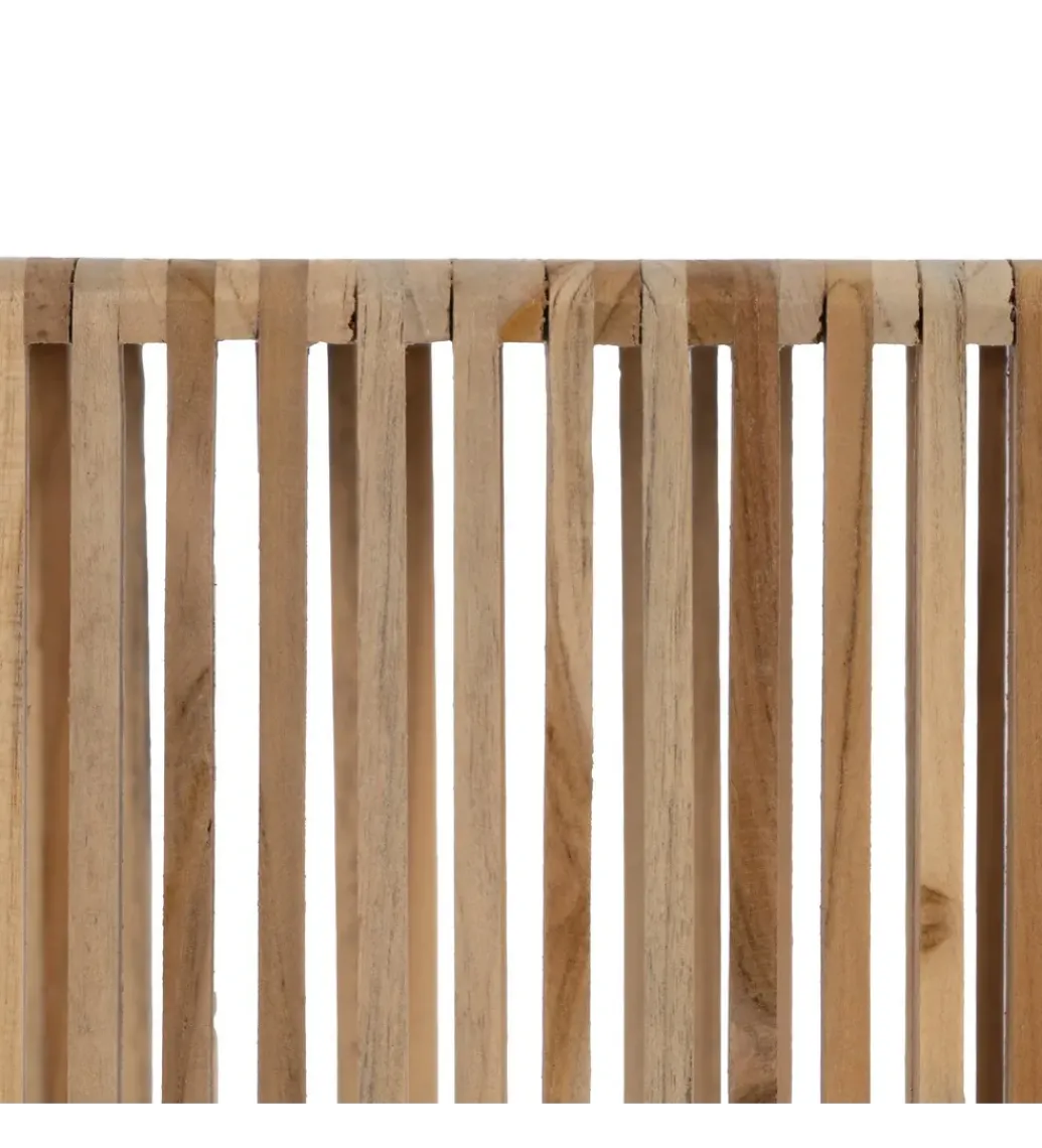 Zestaw 2 regałów BELLAMONTE drewno teak 86 cm 68 cm*Zona-Design Clearance