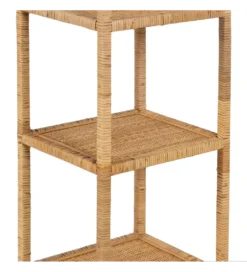 Zestaw 3 regałów z ratanu naturalne*Zona-Design Hot