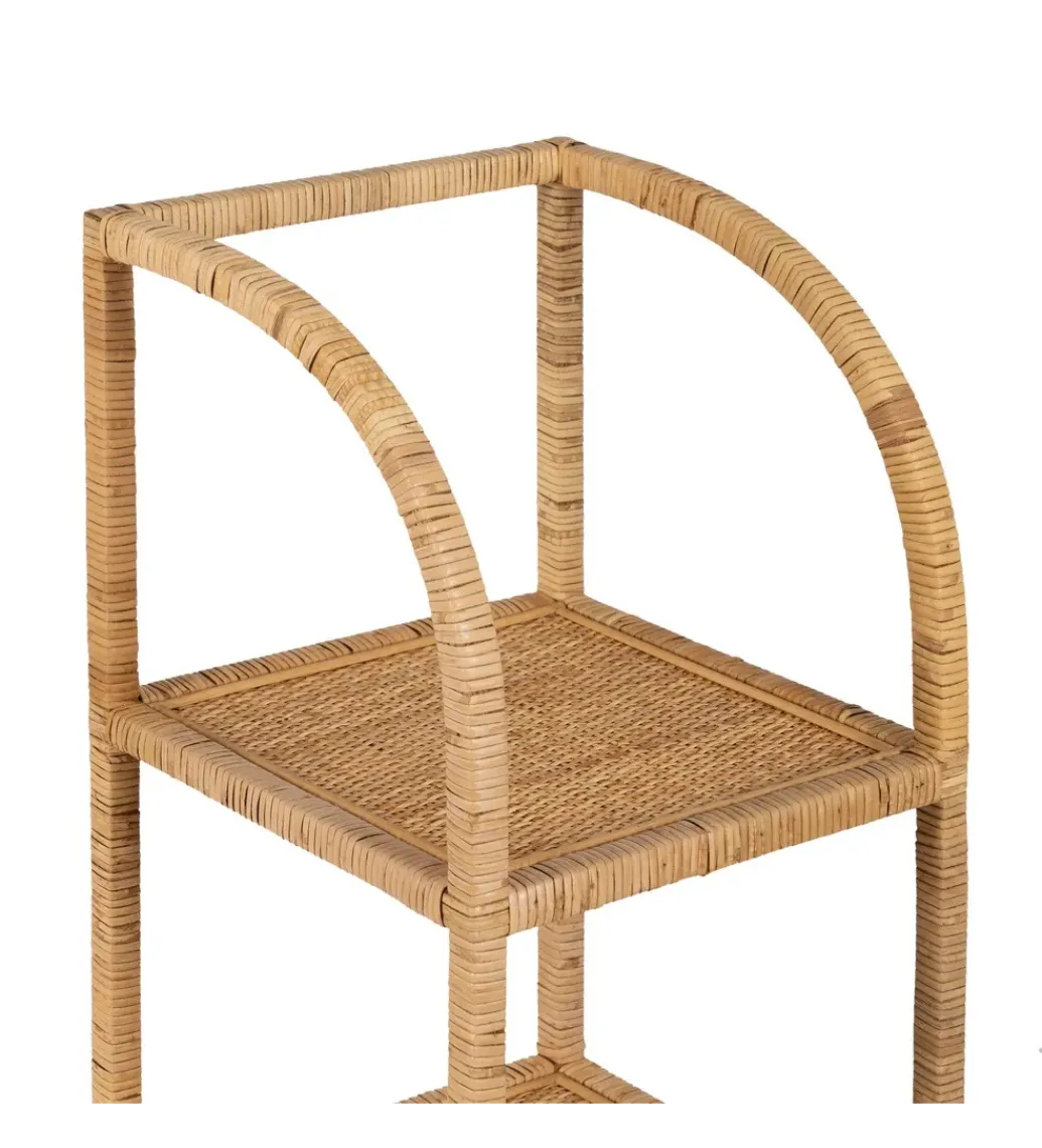 Zestaw 3 regałów z ratanu naturalne*Zona-Design Hot