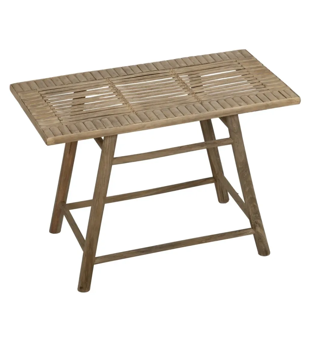 Zestaw stolików BAMBÚ 60 cm 42 cm bambus*Zona-Design Best