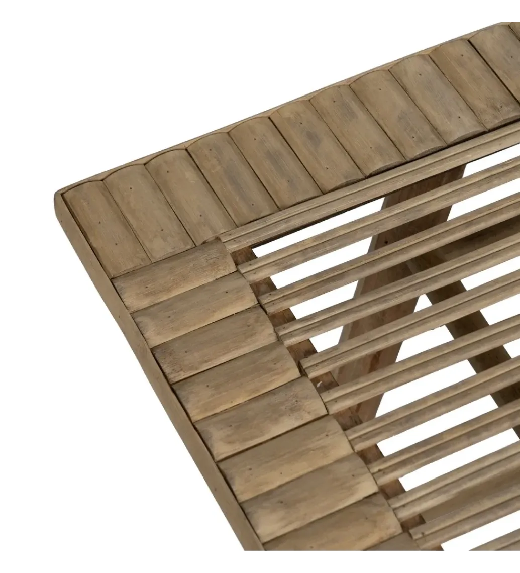 Zestaw stolików BAMBÚ 60 cm 42 cm bambus*Zona-Design Best