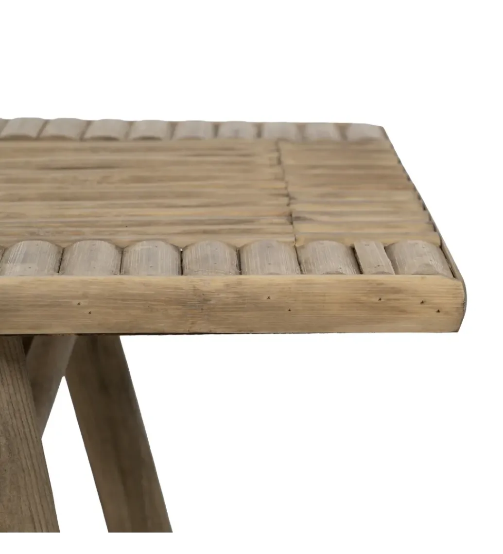 Zestaw stolików BAMBÚ 60 cm 42 cm bambus*Zona-Design Best
