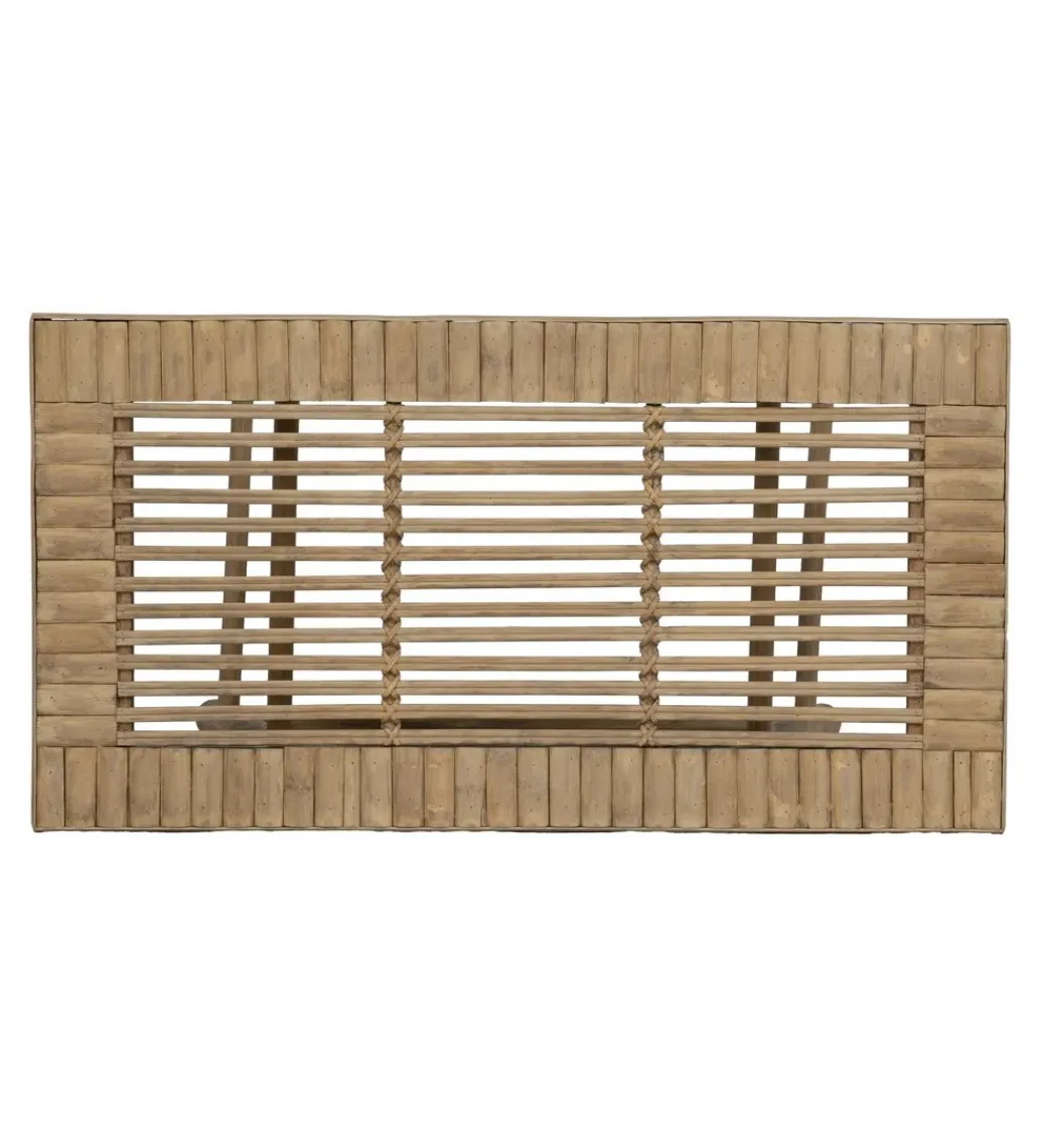 Zestaw stolików BAMBÚ 60 cm 42 cm bambus*Zona-Design Best